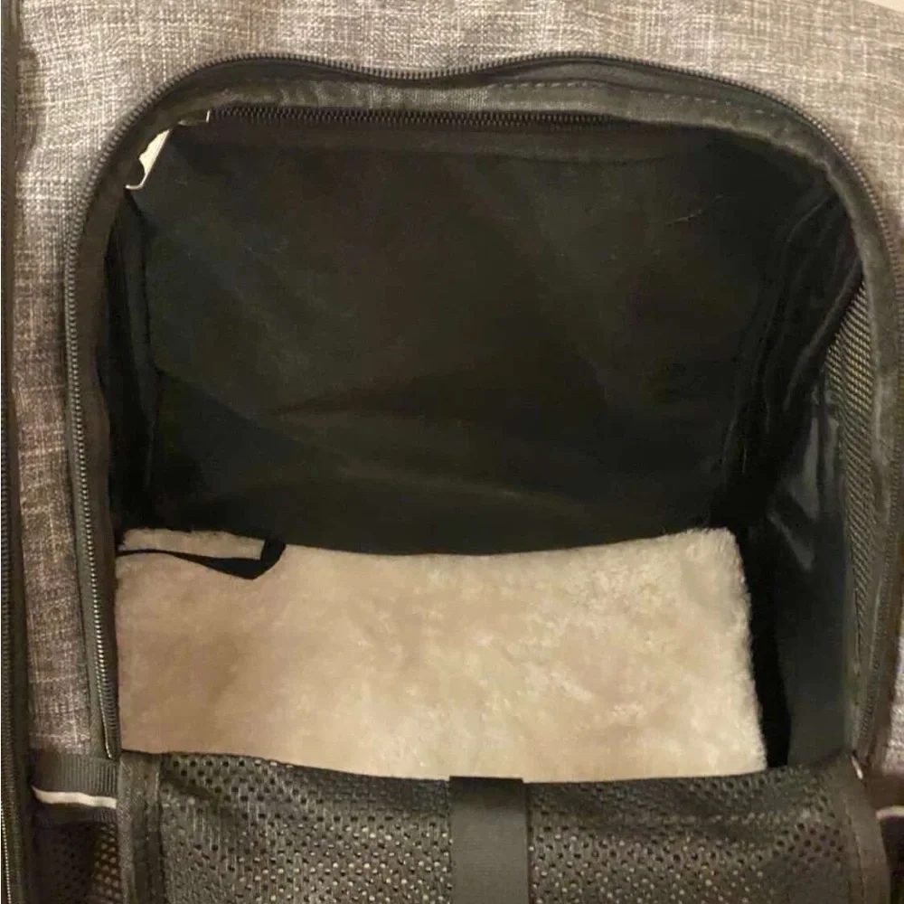 ComfortPet gray Breathable Backpack Carrier for Dogs & Cats